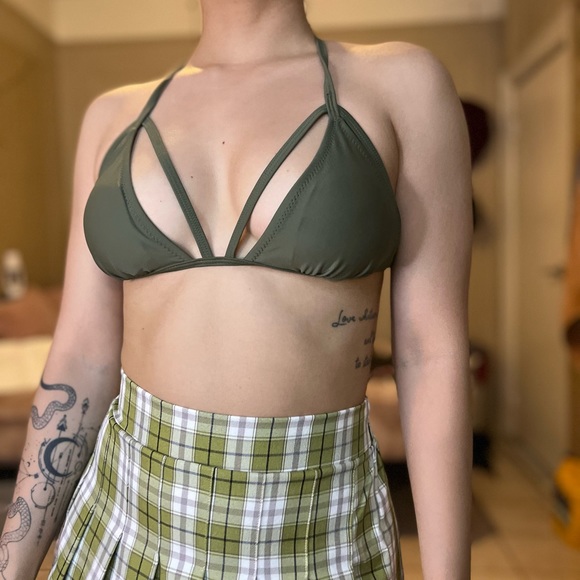 Red Bees Two Piece Bikini - Picture 5 of 5